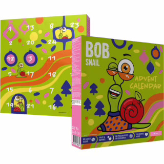 Конфета Bob Snail Адвент-календарь Диско с игрушками и стикерами 97 г (4820219347040)