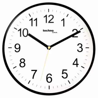 Настінний годинник Technoline White/Black (WT630) (DAS301795)