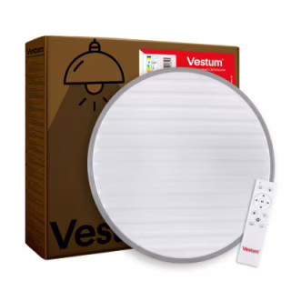Светильник Vestum GRILL матовий 96W 3000К- 6500К 7500Lm (VS-81020)