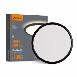 Светильник Videx DL5R 22W 3000K-4000K-5000K Black (VL-DL5R-22CB)