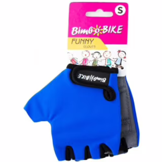 Велорукавиці Bimbo Bike FUNNY S Blue (90943B-IS)