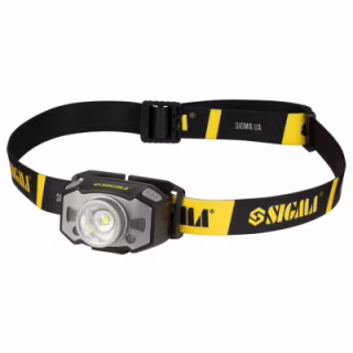 Ліхтар Sigma LED 300Лм 1200мАч із сенсором та фокусуванням (5390251)