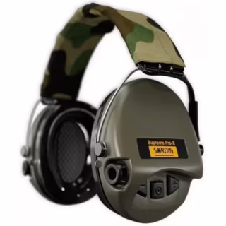 Тактические наушники Sordin Supreme Pro X Green (75302-X-S)
