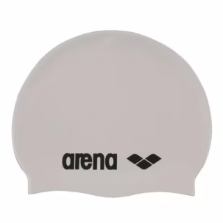 Шапка для плавания Arena Classic Silicone 91662-015 білий Уні OSFM (3468333887380)