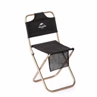 Стілець складаний Naturehike MZ01 NH18M001-Z чорний (6927595733806)