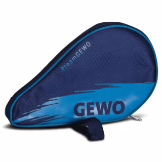 Чехол для ракетки Gewo Round Cover Wave з відділенням для м'ячів Marine/Blue (109676962) (931252)