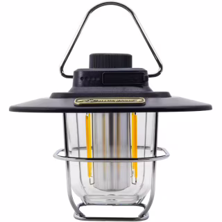 Ліхтар Westinghouse RETRO 4W LED Filament WF242 Type-C з функцією Power Bank Чорний (WF242-CB(Black))