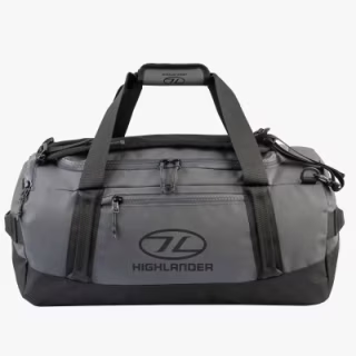 Дорожня сумка Highlander водозахисна Hauler Duffel 45L Dark Grey (DB132-DGY) (931676)
