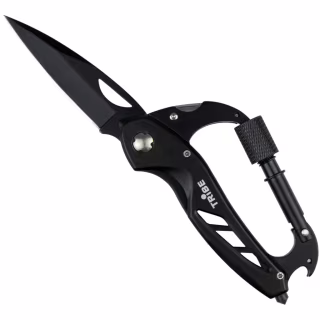 Нож Tribe Carabiner Knife (T-MG-0014-black)