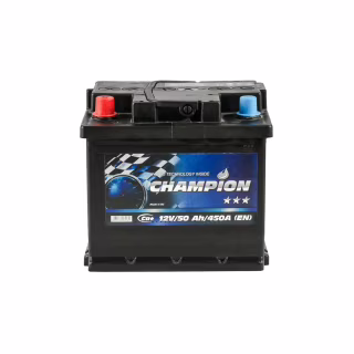 Аккумулятор автомобильный Champion Black 50 Ah/12V (CHB50-1)