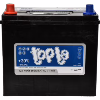 Акумулятор автомобільний Topla 45 Ah/12V Top/Energy Japan (118 145)