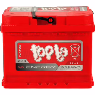 Аккумулятор автомобильный Topla 60 Ah/12V Energy (108 160)