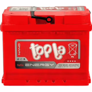 Акумулятор автомобільний Topla 60 Ah/12V Energy (108 160)