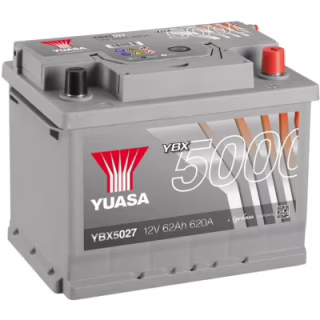 Аккумулятор автомобильный Yuasa 12V 65Ah Silver High Performance Battery (YBX5027)