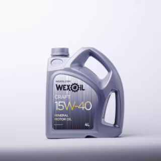 Моторное масло WEXOIL Craft 15w40 4л (WEXOIL_62566)