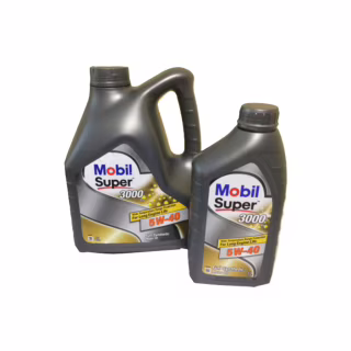 Моторна олива Mobil Super 3000 5w40 4л