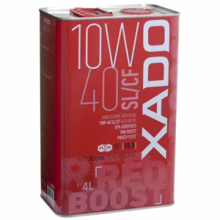 Моторна олива Xado 10W-40 SL/CF, Red Boost 4 л (ХА 26244)