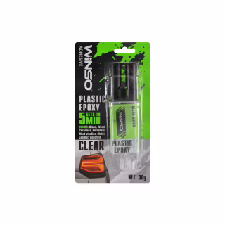 Автомобильный клей WINSO эпоксидный двухкомпонентный Plastic Epoxy 30g (300600)