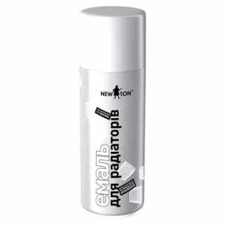 Аерозольна фарба для автомобіля New Ton для радіаторів біла, 400 мл (000000663)