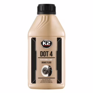Тормозная жидкость K2 Turbo Brake Fluid DOT 4 0,5 л (T1041)
