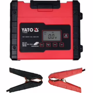 Зарядное устройство для автомобильного аккумулятора Yato YT-83003