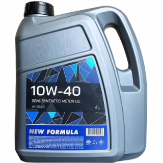Моторна олива NEW FORMULA 10w-40 (SG/CD) кан. 4л ПЕ (3,6кг) (NF196251)