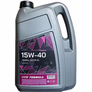 Моторное масло NEW FORMULA 15w-40 (SG/CD) кан. 5л ПЕ (4,5кг) (NF196255)