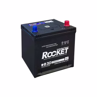 Аккумулятор автомобильный ROCKET SMF 50Ah ASIA Ев (-/+) (520CCA) (SMF 55D20AL)