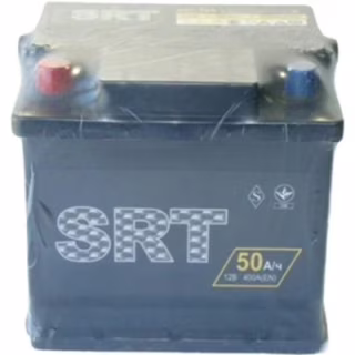 Акумулятор автомобільний SRT 6СТ-50АЗ (0) (-/+) (L1) 400А 12V (E)