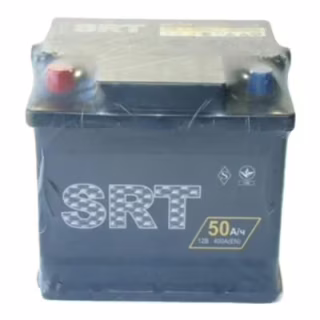 Акумулятор автомобільний SRT 6СТ-50АЗ (1) (+/-) (L1) 400А 12V (E)