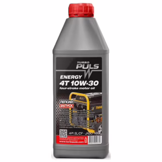 Моторное масло TURBO PULS 4T ENERGY 10W-30 API SL/CF 0,85л (4820070242379)