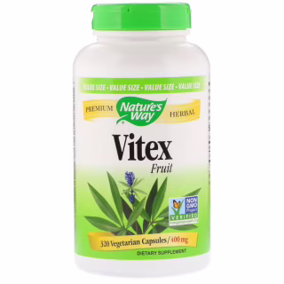 Травы Nature's Way Витекс, Авраамово дерево, 400 mg, 320 Капсул (NWY-11923)