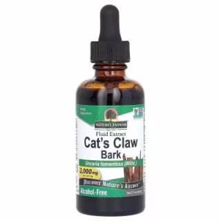 Трави Nature's Answer Котячий кіготь, екстракт кори без спирту, 2000 мг, Cat's Claw Ba (NTA-00585)