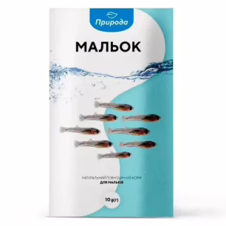 Корм для риб Природа "Мальок" 10 г (4820157401163)