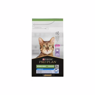 Сухой корм для кошек Purina Pro Plan Sterilised Senior с индейкой 1.5 кг (7613034989673)