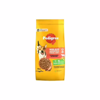 Сухой корм для собак Pedigree для малых пород с говядиной и овощами 12 кг (5998749120910)