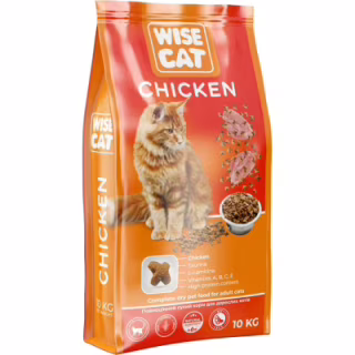 Сухой корм для кошек Wise Cat Mix 10 кг (4820111141302)