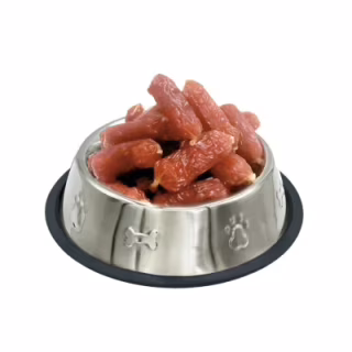 Ласощі для собак Lucky Star М'які курячі ковбаски ≈4 см 85 г (4820281500152)