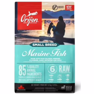 Сухой корм для собак Orijen Small Breed Marine Fish 1.8 кг (0064992722524)