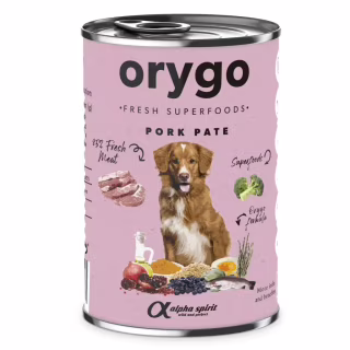 Консерви для собак Orygo Pork with broccoli 400 г (8436586312275/8436586312350)
