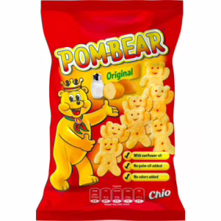 Чипсы Chio Pom Bear Картофельные мишки с солью 65 г (5900073020897)