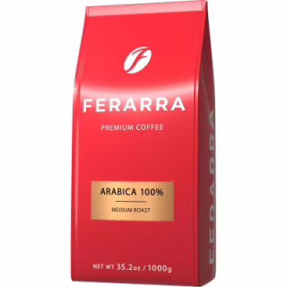 Кава Ferarra Caffe 100% Arabica в зернах 1 кг (fr.17673)