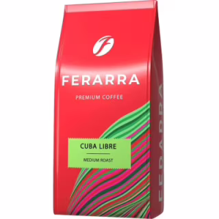 Кава Ferarra Cuba Libre в зернах з ароматом кубинського рому 1 кг (fr.75169)