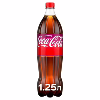 Напій Coca-Cola Cherry Безалкогольний сильногазований Зі смаком вишні 1.25 л (5449000109255)