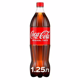 Напій Coca-Cola Безалкогольний сильногазований 1.25 л (5449000028921)