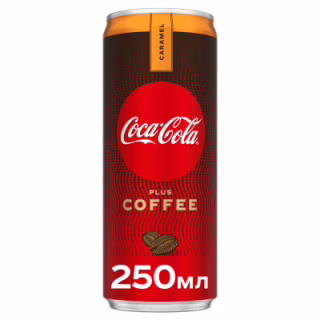 Напій Coca-Cola Plus Coffee Caramel 250 мл (5449000091376)