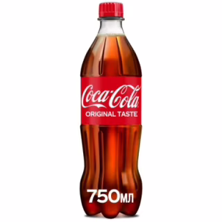 Напій Coca-Cola Безалкогольний сильногазований 750 мл (5449000030245)