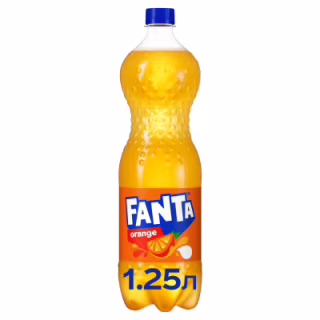 Напій Fanta Безалкогольний сильногазований соковмісний Апельсин 1.25 л (5449000028938)