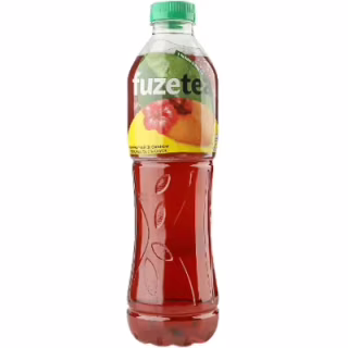 Напій Fuzetea Чай холодний чорний Зі смаком персика та гібіскуса 1 л (5449000239990)