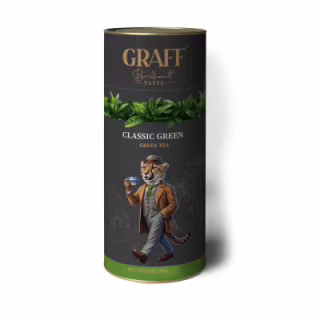 Чай Graff Green Classic Зеленый Байховый 80 г (4820279610870)